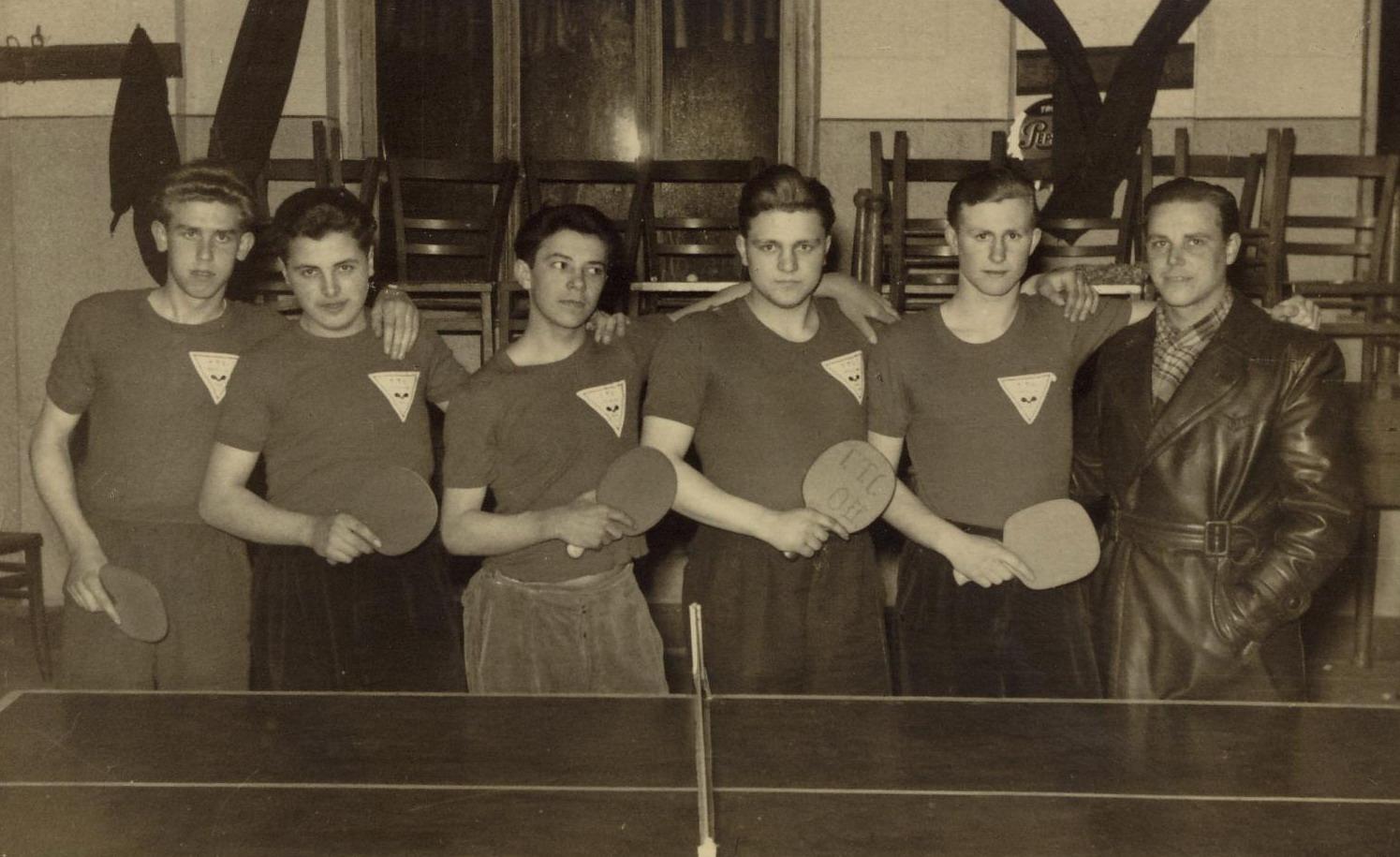 TTC-Vereinschronik Jahrgangsmannschaft von 1950-56