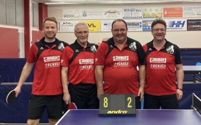 TTC Offheim 1949 IV überzeugt beim 8:2-Heimsieg